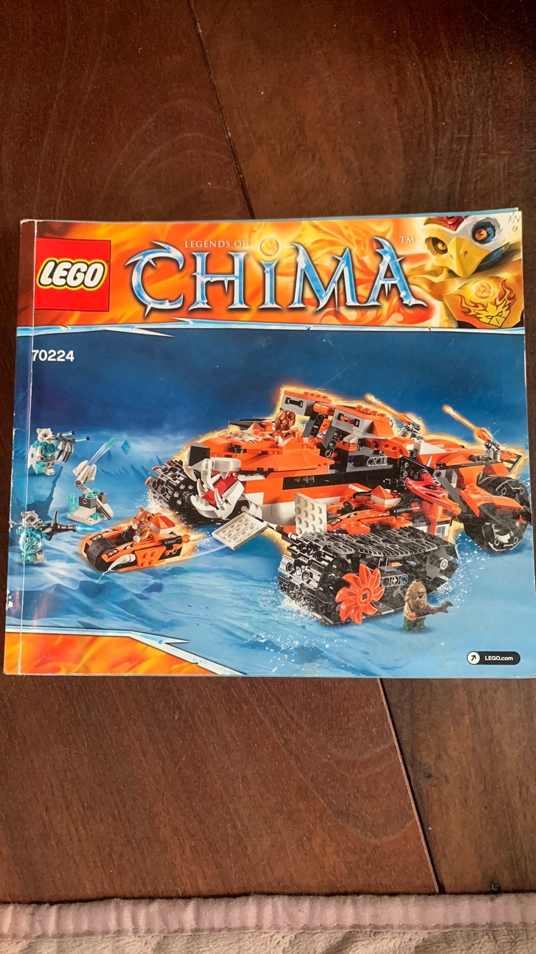Lego Chima 70224, Gebruikt, Overige thema's, Lego, Ophalen of Verzenden