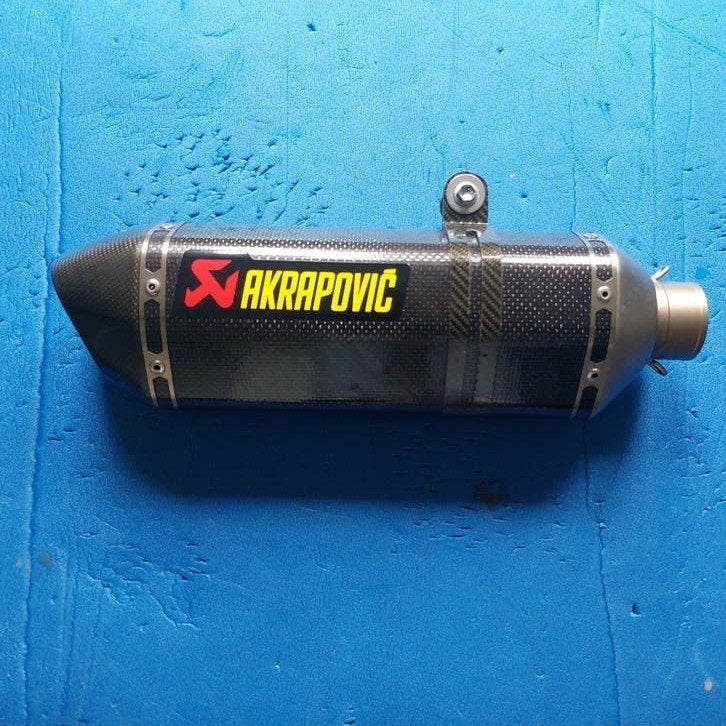 Akrapovic Einddempers (set van 2), Motoren, Ophalen of Verzenden