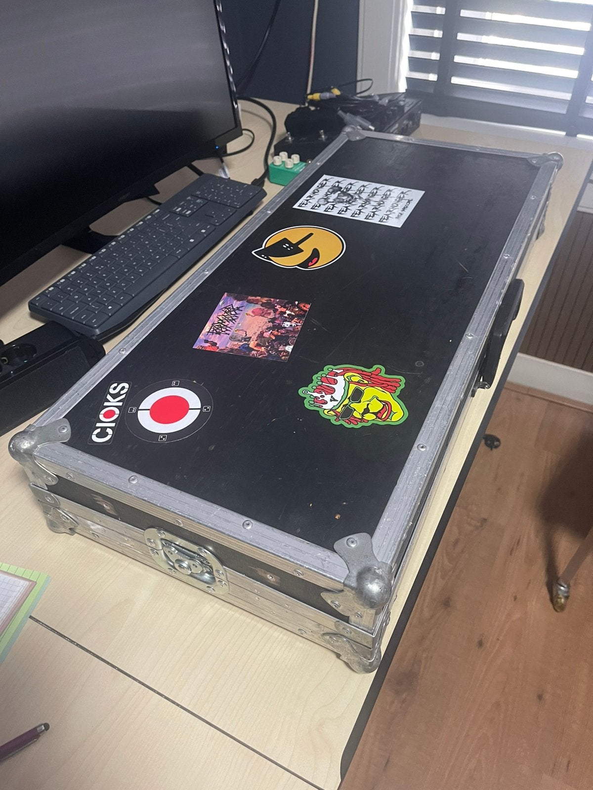 Flightcase (Pedalboard) met klittenband, Ophalen of Verzenden, Zo goed als nieuw, Overige instrumenten, Flightcase
