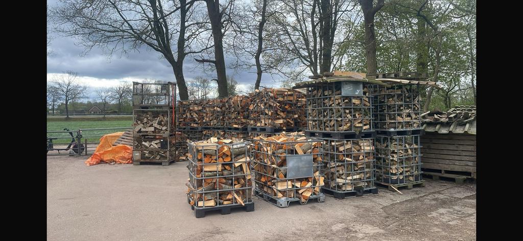 Brandhout 100% Els, Tuin en Terras, Haardhout, 6 m³ of meer, Ophalen, Elzenhout, Blokken