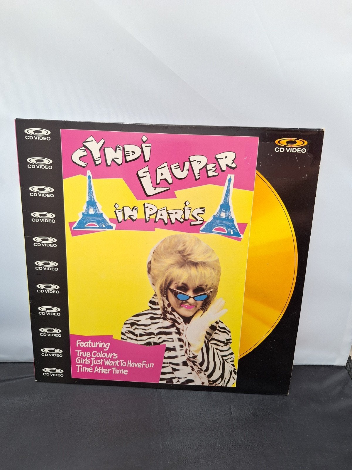 Cyndi Lauper In Paris CD Video - Live Concert 1987, Alle leeftijden, Ophalen of Verzenden, Concert, Inclusief doosje