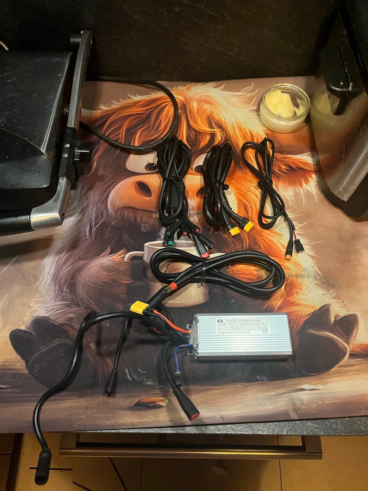 V20 Controller met alle kabels voor fatbike, Elektrische fiets, Gebruikt, Overige typen, Kunststof