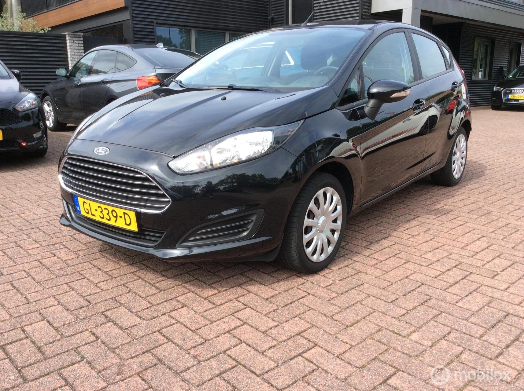 Ford Fiesta 1.0 Style Airco 5-Deurs Nav Nap Dealer OH Isofix, Stof, 525 kg, Origineel Nederlands, Bedrijf
