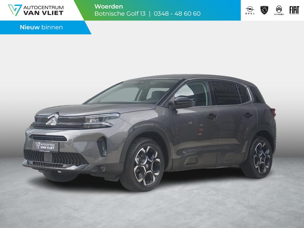 Citroen C5 Aircross 1.2 Hybrid 136 Plus 180 Camera, Euro 6, 1199 cc, C5 Aircross, Leder en Stof