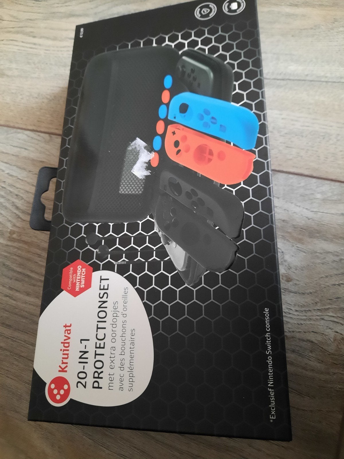 20-in-1 Beschermset voor Nintendo Switch, Spelcomputers en Games, Spelcomputers | Nintendo Consoles | Accessoires, Ophalen of Verzenden
