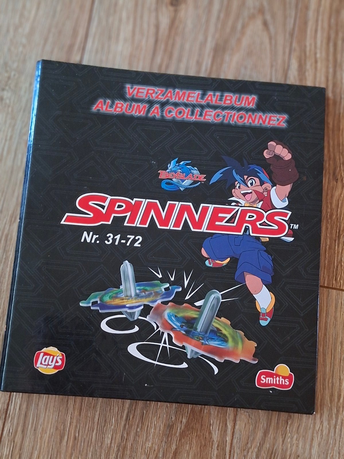 Beyblade Spinners Verzamelalbum met Spinners, Verzamelen, Ophalen of Verzenden, Gebruikt