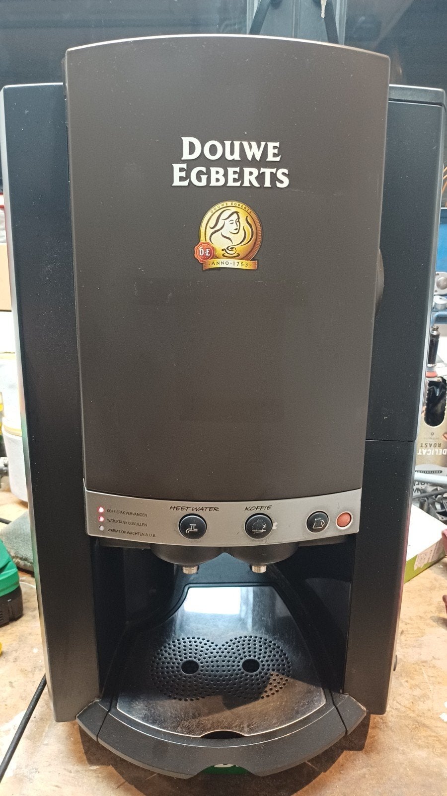 Douwe Egberts Cafitesse C50 met watertank, Afneembaar waterreservoir, Gebruikt, Overige typen, 10 kopjes of meer