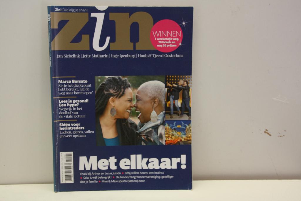 Zin magazine. Jaargang 2015 - nummer 13, Ophalen of Verzenden, Zo goed als nieuw, Overige typen