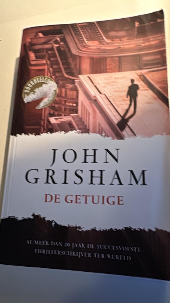 John Grisham - De Getuige (Thriller), Boeken, Thrillers, Gelezen, Nederland, Ophalen of Verzenden