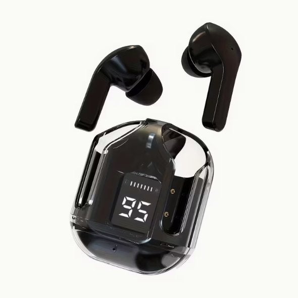 Draadloze Oordopjes, HiFi Dual Stereo Microfoon, Zwart, Zwart, In gehoorgang (in-ear), Overige merken, Nieuw
