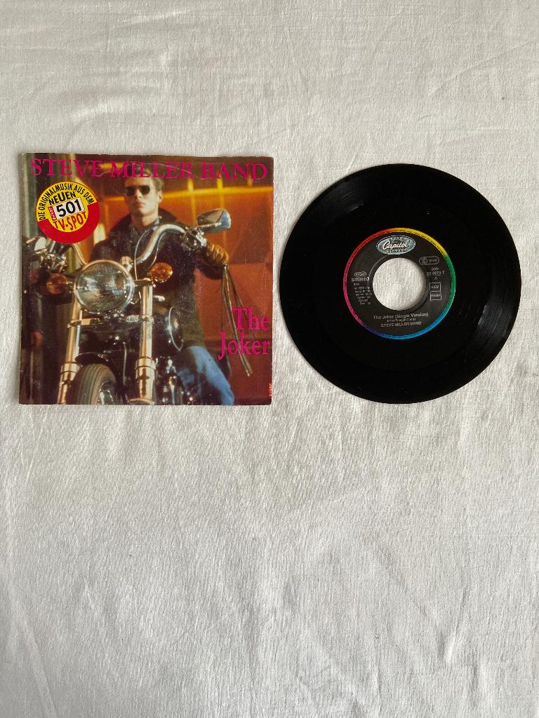 steve miller band - the joker, Ophalen of Verzenden, Zo goed als nieuw, 7 inch, Pop