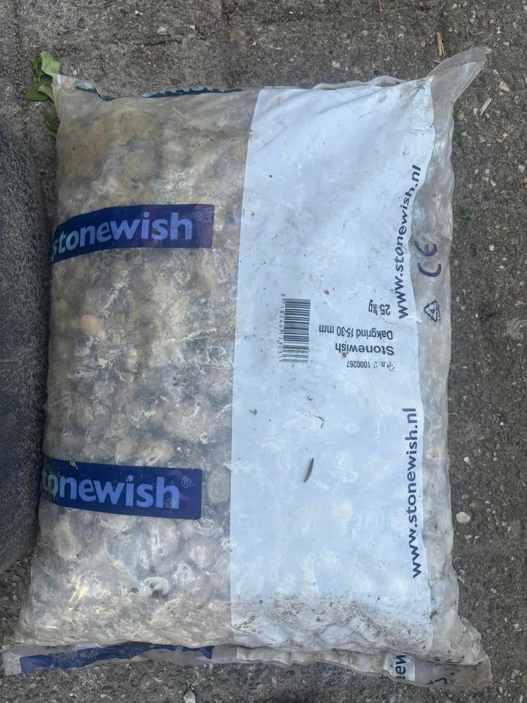 Dakgrind 25 kilo, Ophalen, Overige materialen, Zwart, Overige typen