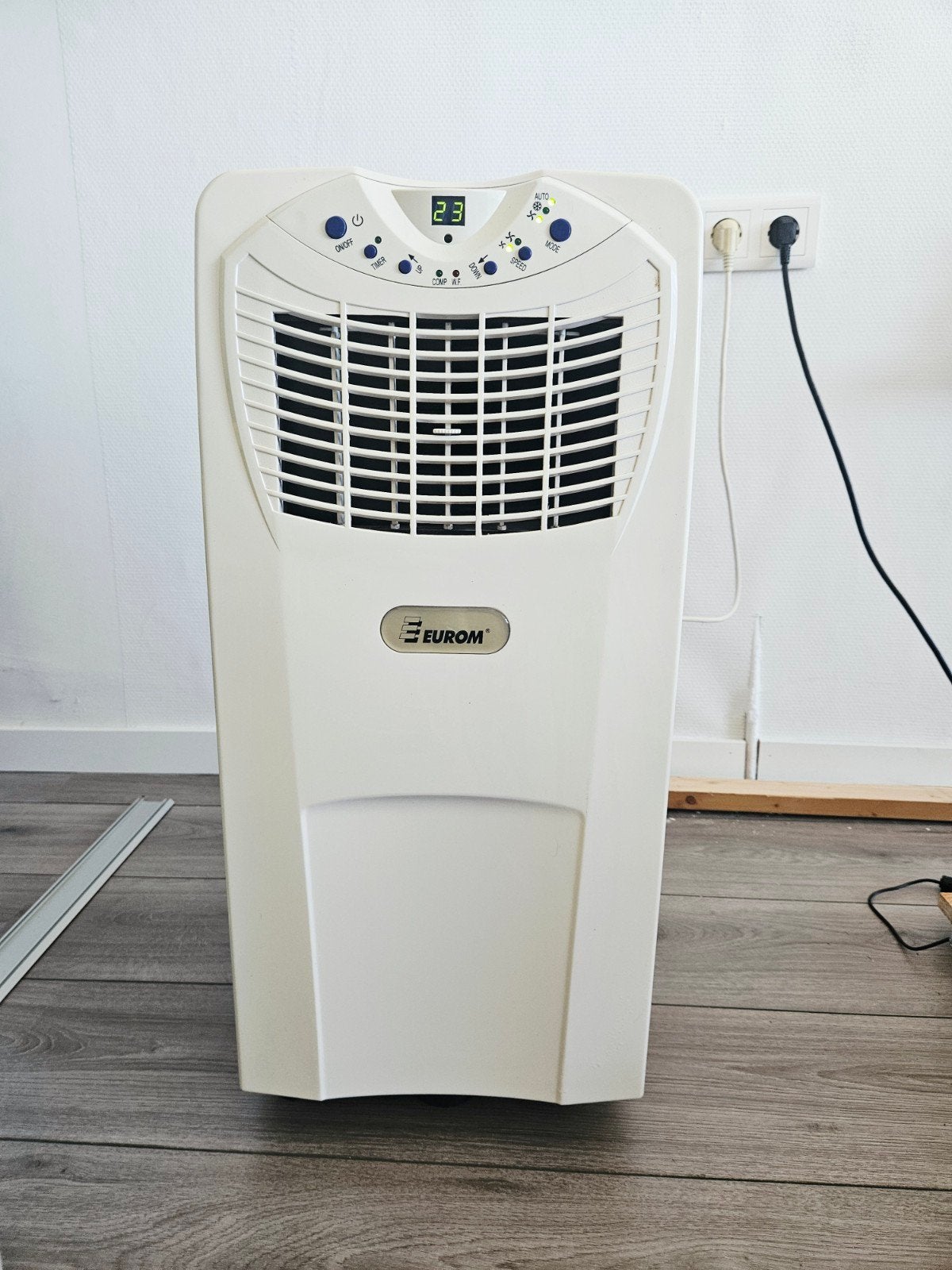 Eurom airco, Witgoed en Apparatuur, Airco's, Ophalen, Gebruikt, Minder dan 60 m³, 3 snelheden of meer