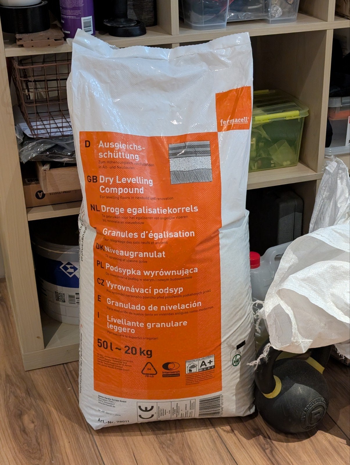 Fermacell Droge egalisatiekorrels 40L (m2457346643) — Vloerdelen en ...