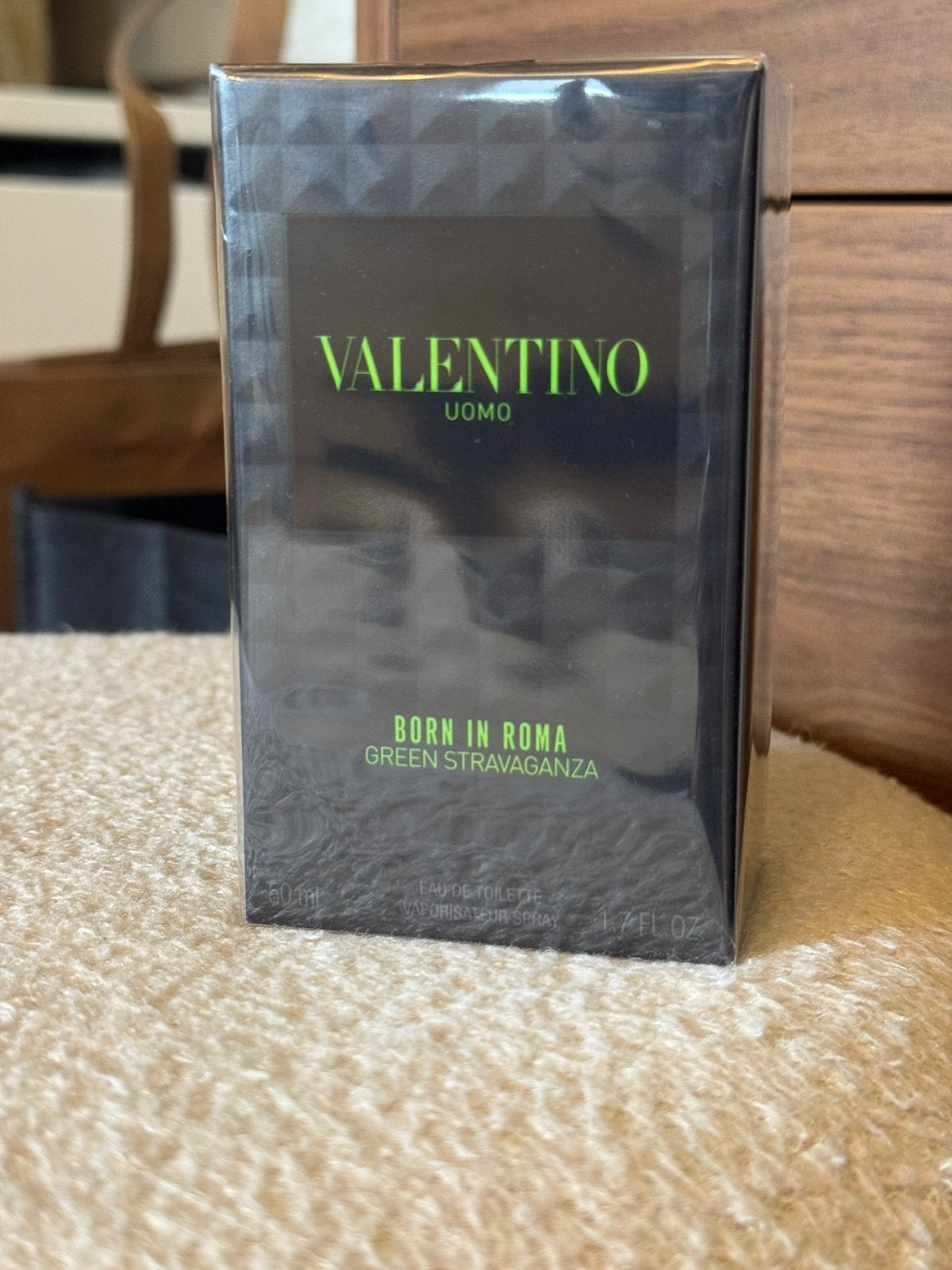 Valentino born in roma green edt 50ml, Ophalen of Verzenden, Nieuw