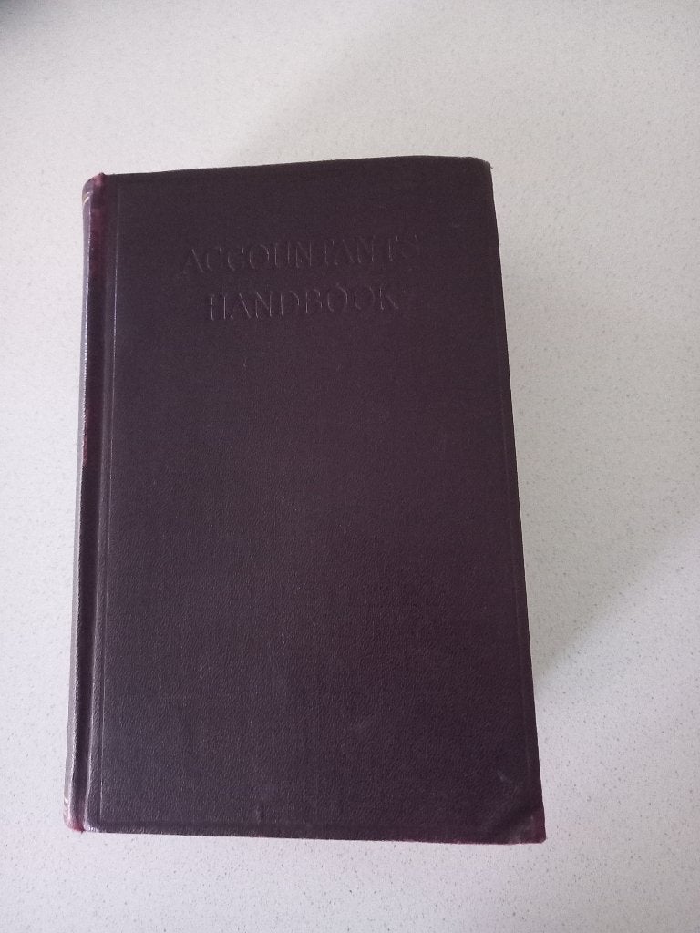 Accountants' Handbook - W.A. Paton, Boeken, Ophalen of Verzenden, Zo goed als nieuw, Overige onderwerpen