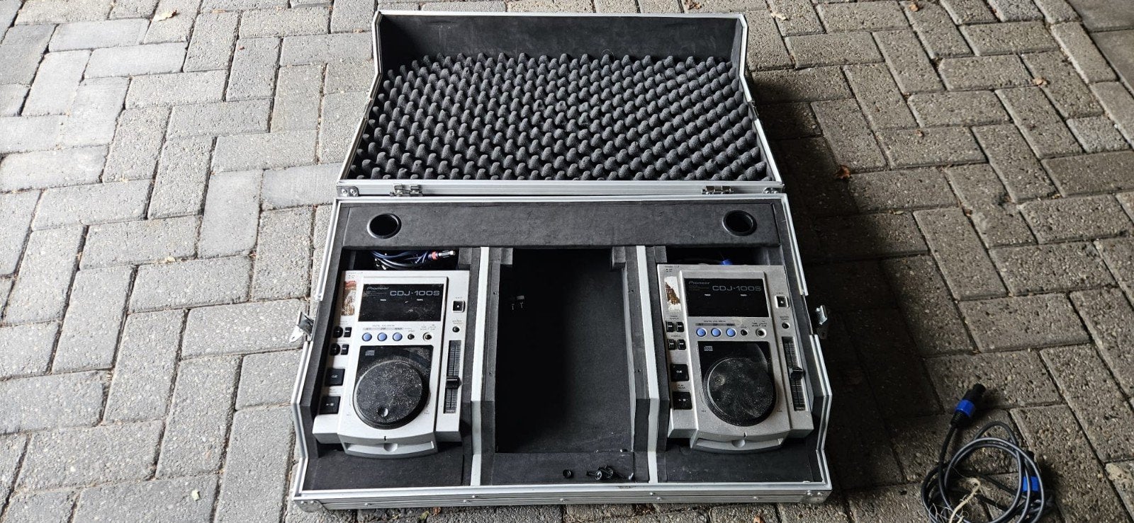 flightcase + 2x pioneer cd spelers, Muziek en Instrumenten, Ophalen, Gebruikt, Pioneer