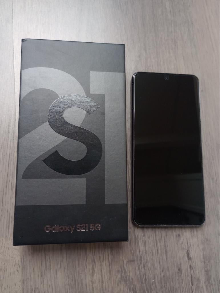 Samsung s21, Telecommunicatie, Mobiele telefoons | Samsung, Ophalen, Zwart, Zo goed als nieuw, 128 GB