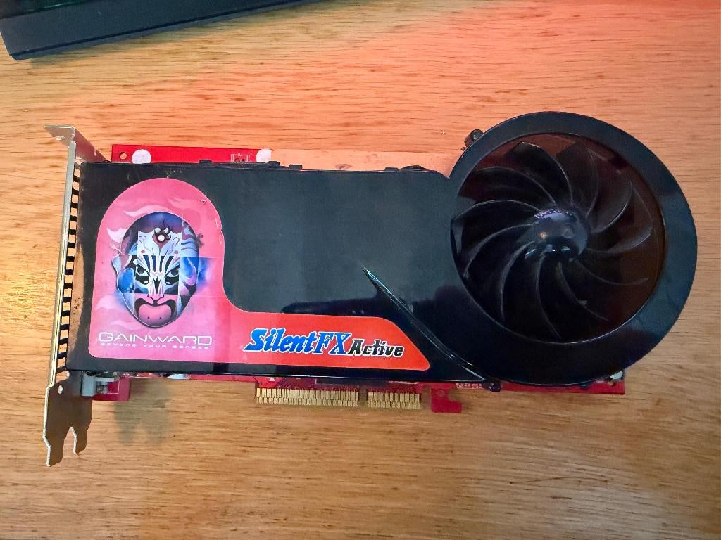 GainWard SilentFX active 7800 GS+ AGP 512MB, Computers en Software, Videokaarten, Tv-Out, Gebruikt, Overige soorten, Ophalen of Verzenden