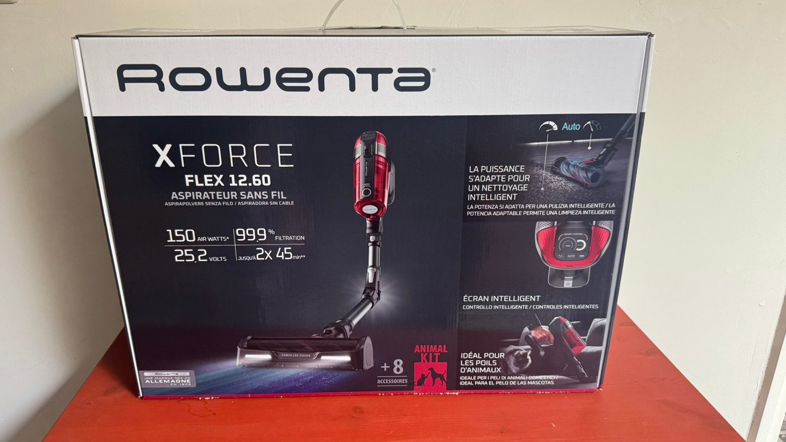 Rowenta steelstofzuiger, Witgoed en Apparatuur, Ophalen, Zo goed als nieuw