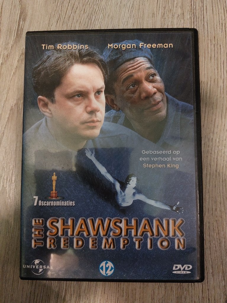 DVD -Shawshank Redemption, Vanaf 12 jaar, Ophalen of Verzenden, Zo goed als nieuw