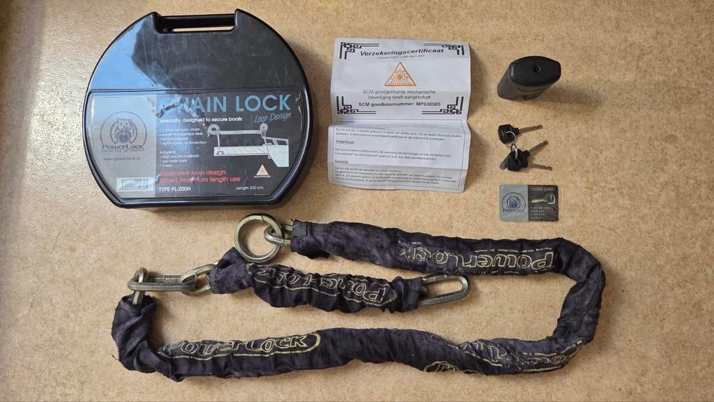 Powerlock ketting voor oa boot., Ophalen of Verzenden, Gebruikt, Overige typen