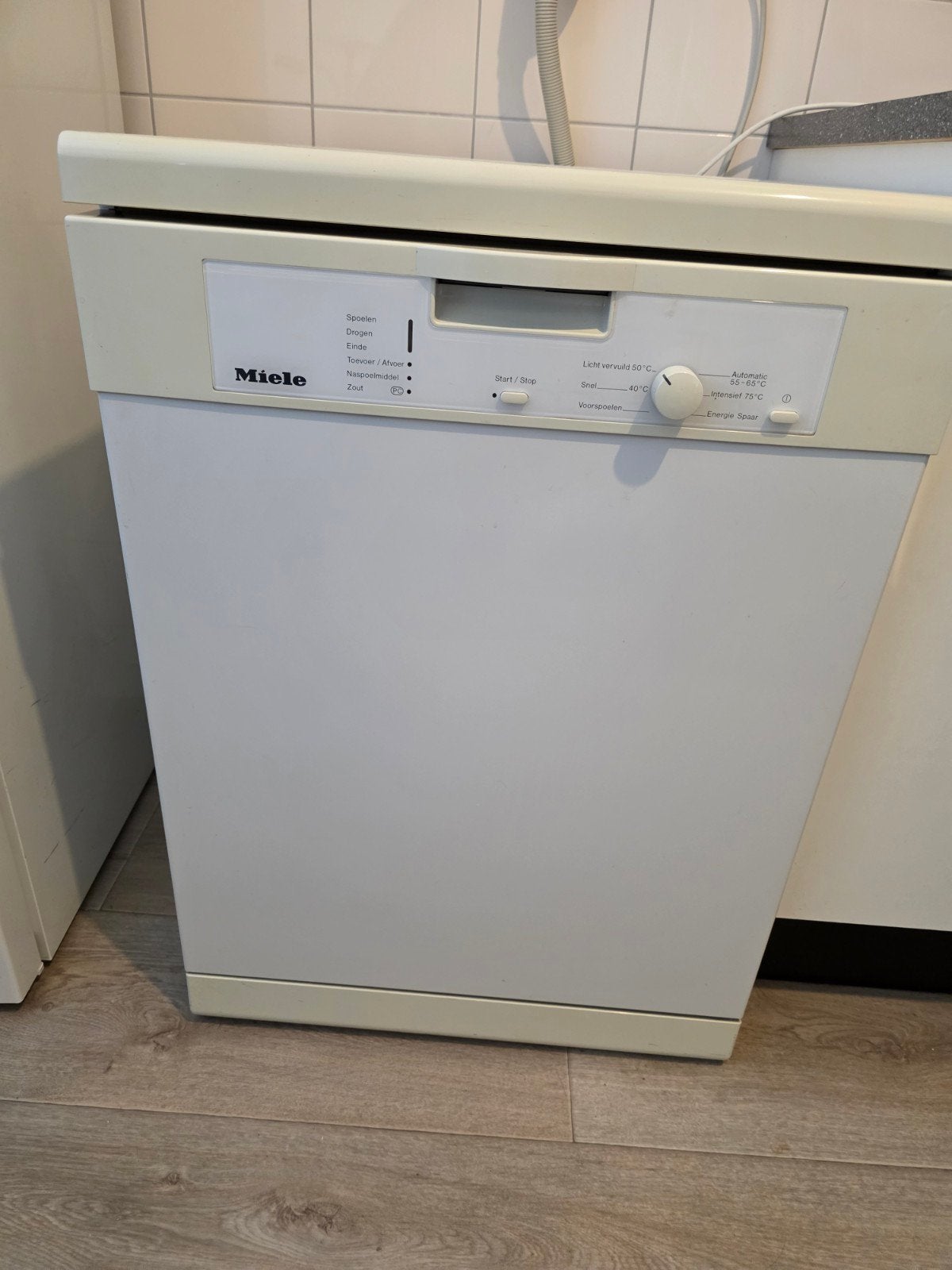 Miele vaatwasser - Vrijstaand - Goede staat, Ophalen, Gebruikt, 85 tot 90 cm, Eco programma