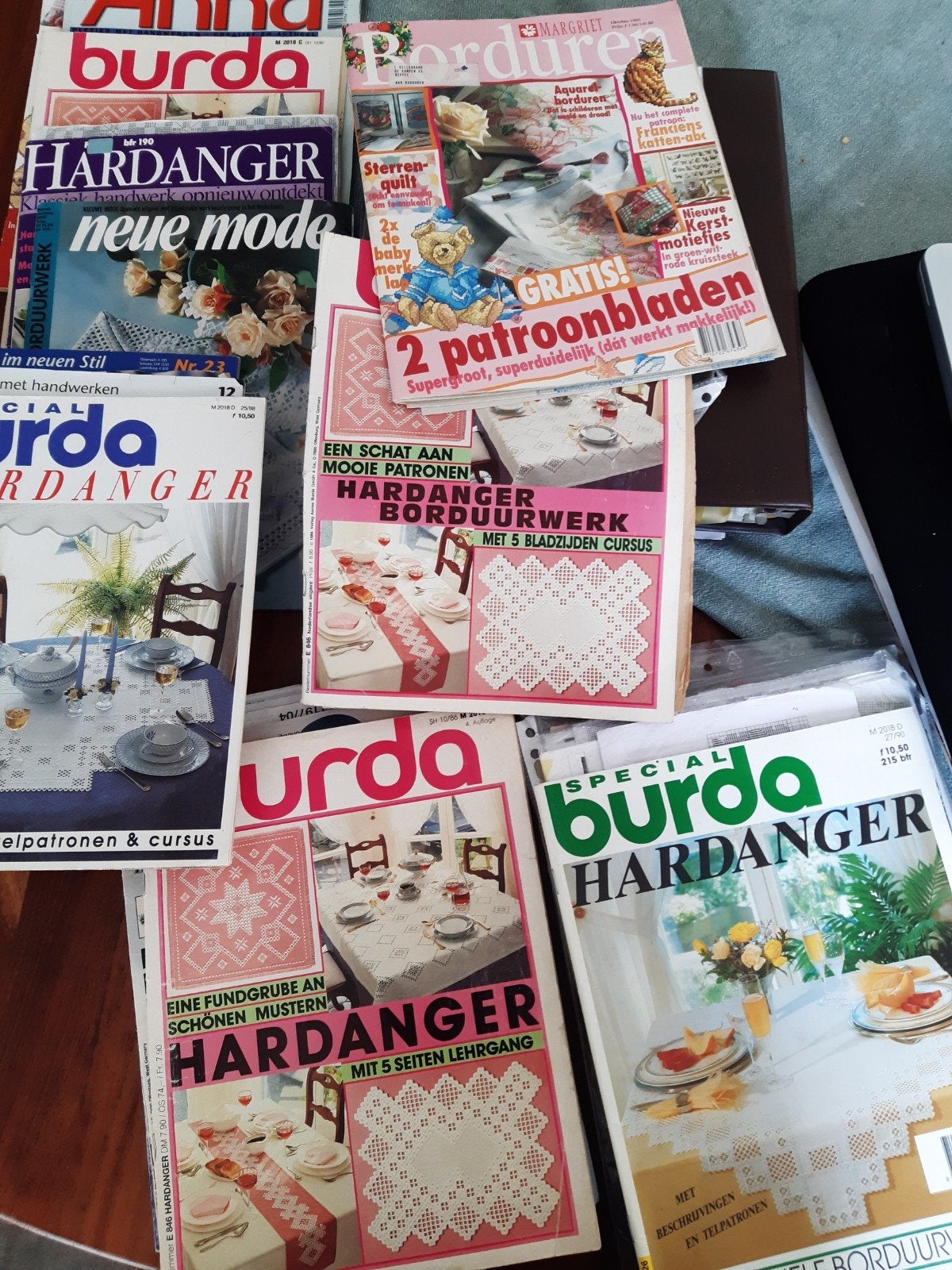 Hardanger patronen/tijdschriften, Ophalen, Gebruikt, Overige typen