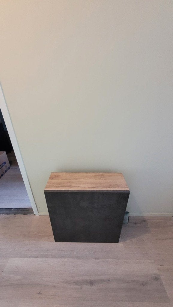 2x IKEA BESTÅ/KALLVIKEN kasten licht eiken met betonlook, Ophalen, 50 tot 100 cm, Minder dan 25 cm, Minder dan 100 cm