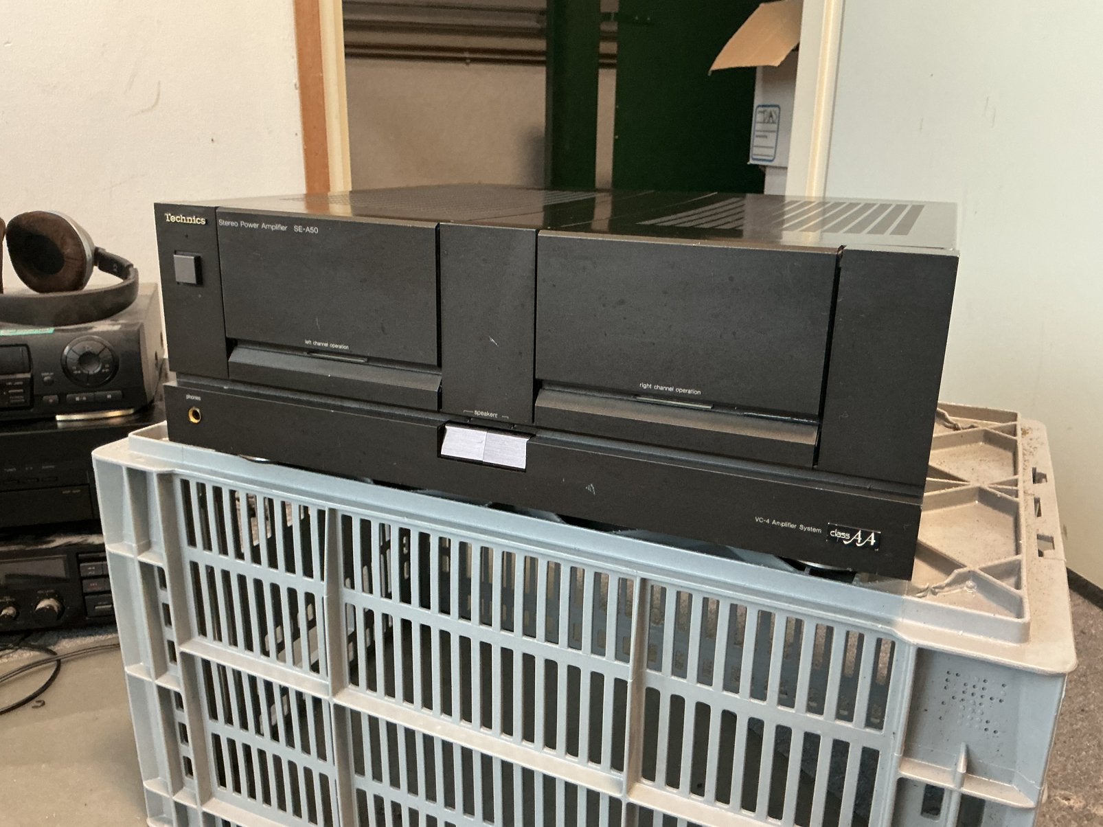 Technics SE A50 eindversterker, Gebruikt, 120 watt of meer, Stereo, Ophalen
