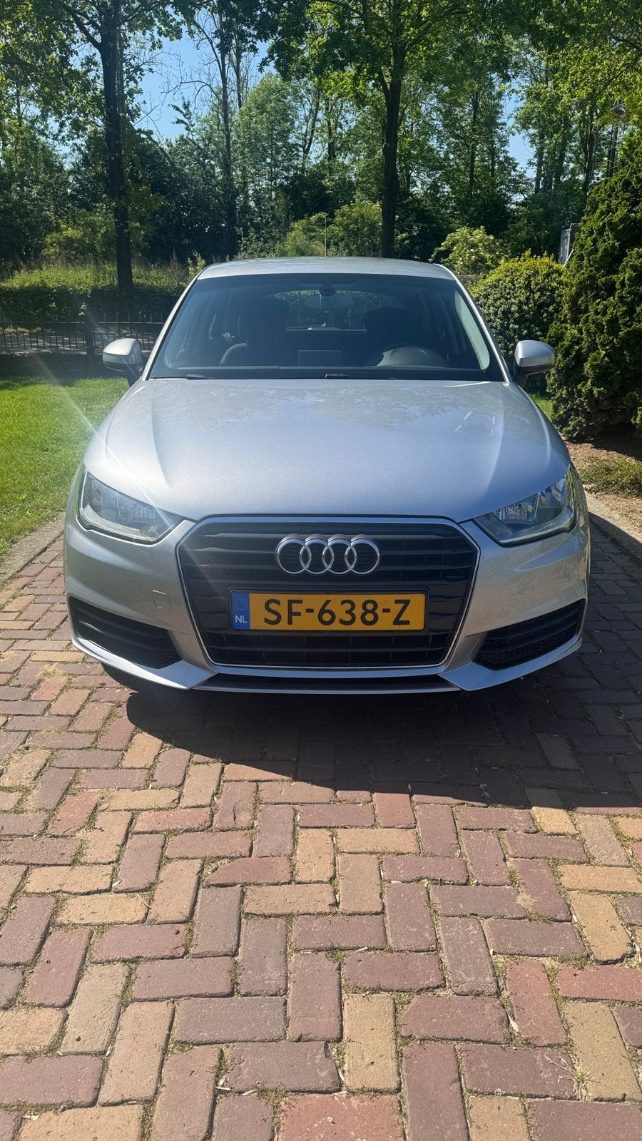 Audi A1 1.4TDI 66KW SB H5 EU6 2015 Grijs, Auto's, Audi, Particulier, A1, Diesel, C, Hatchback, Handgeschakeld, Geïmporteerd, Zilver of Grijs