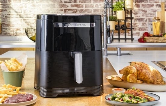  Tefal Easy Fry & Grill XXL EY8018 2-in-1 Air fryer nieuw, Ophalen of Verzenden, Nieuw, Airfryer XXL, 1500 gram of meer