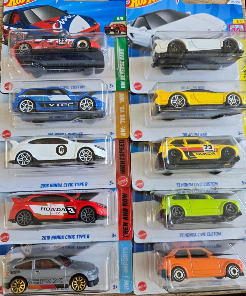 Hot Wheels Honda, Ophalen of Verzenden, Nieuw, Auto