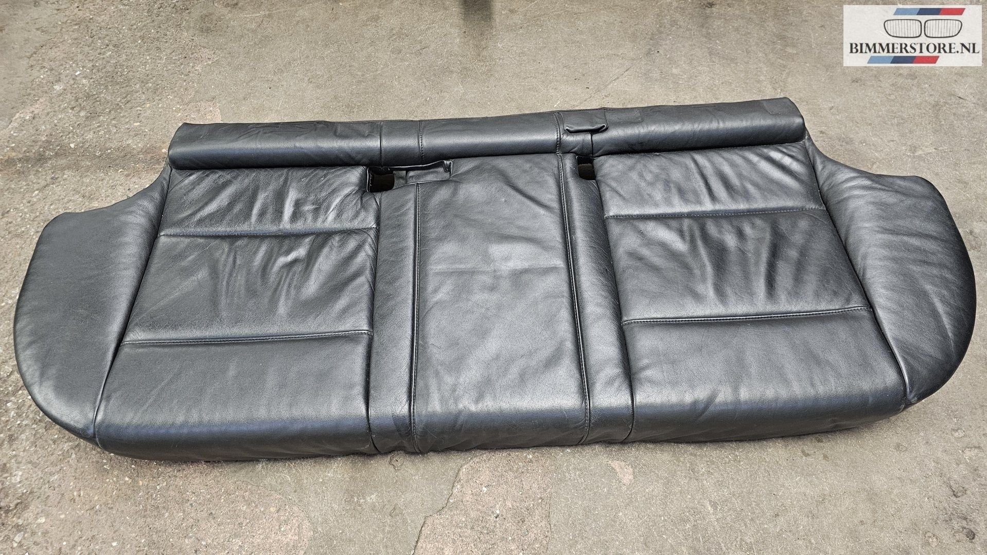 Zwarte leren zitting achterbank met verwarming BMW X5 E53, Auto-onderdelen, Interieur en Bekleding, Ophalen, Gebruikt, -, -