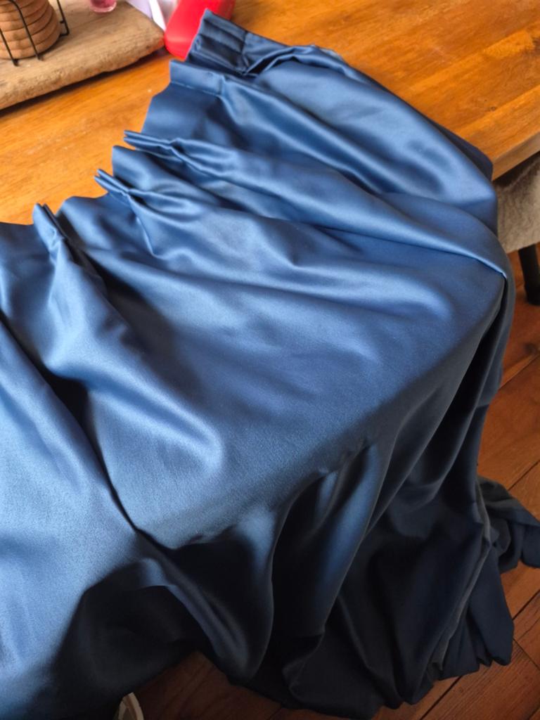 Deurgordijn, Ophalen of Verzenden, Blauw