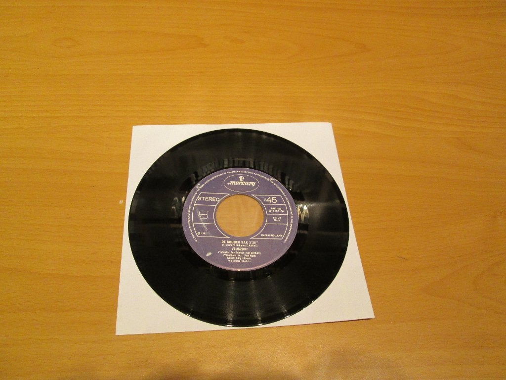 Vlugzout - Ik Wil Ook Een Gouwe Plaat / De Gouden Sax, Ophalen of Verzenden, Gebruikt, Pop
