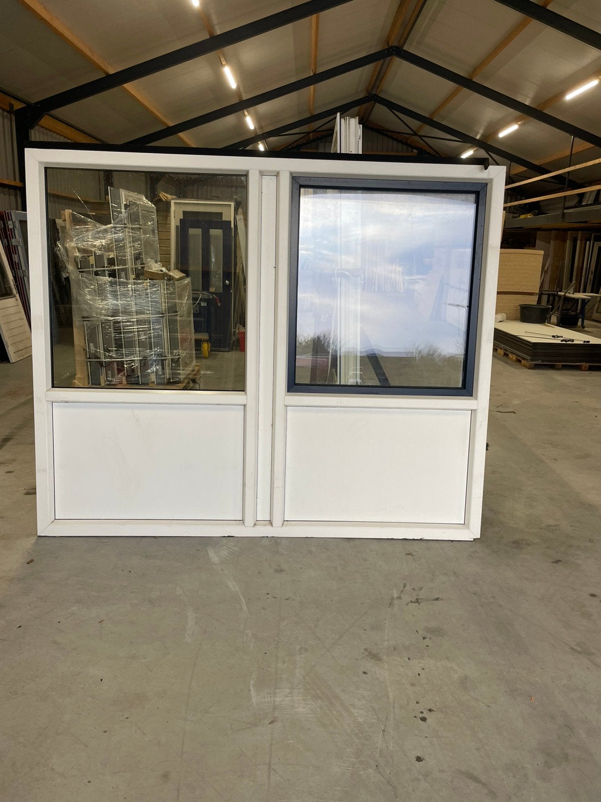 Kunststof kozijn 269*223, Tuin en Terras, Ophalen, Kunststof, Minder dan 3 meter, Zo goed als nieuw