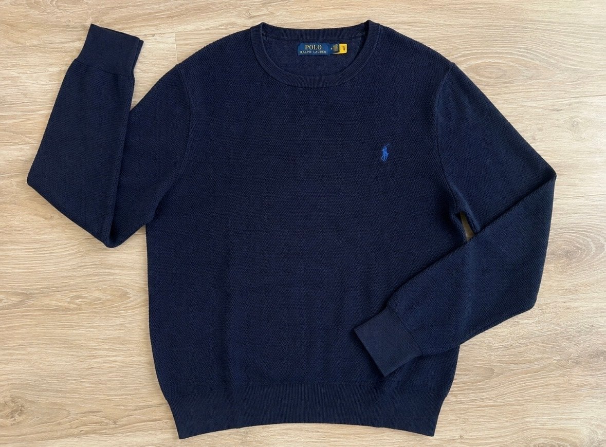 Ralph Lauren trui maat M, Kleding | Heren, Truien en Vesten, Ophalen of Verzenden, Zo goed als nieuw, Maat 48/50 (M), Blauw