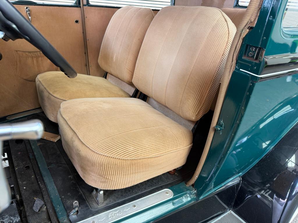 Ford Model A 1930 Groen in topstaat Oldtimer, foto 8