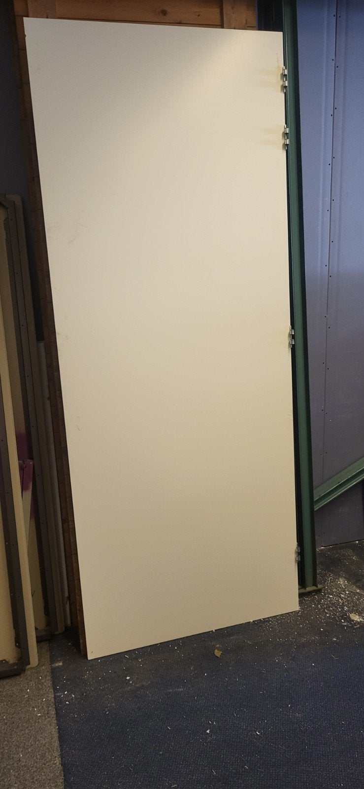 stompe deur  231 x 93, Ophalen, Zo goed als nieuw, Hout, 20 tot 50 mm