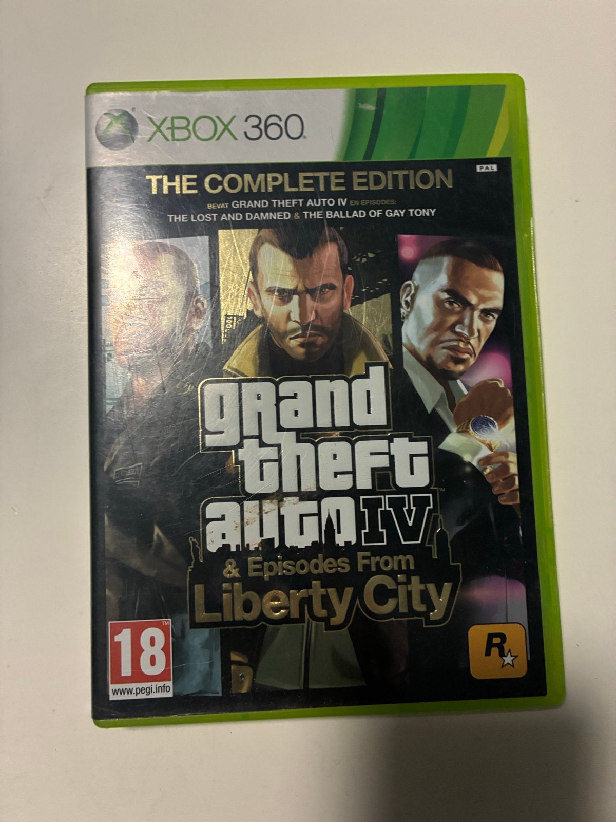 Grand Theft Auto IV: The Complete Edition Xbox 360, Spelcomputers en Games, Games | Xbox 360, Avontuur en Actie, Online, Gebruikt
