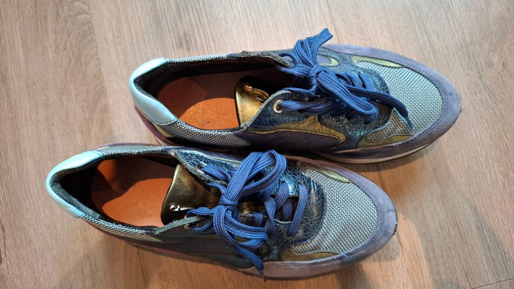 Footnotes sneakers paars, blauw, olijfgroen - maat 38,5, Kleding | Dames, Schoenen, Overige kleuren, Ophalen of Verzenden, Footnotes