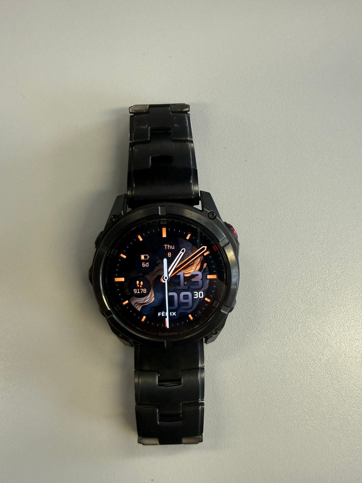 Garmin Fenix 8 Pro, Ophalen of Verzenden, Zo goed als nieuw, Zwart, Android