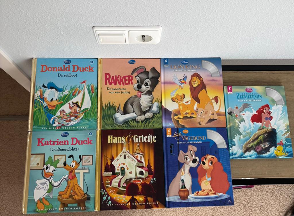 7 boeken set / luisterboeken/ leesboeken, Boeken, Ophalen of Verzenden, Zo goed als nieuw, 3 tot 4 jaar