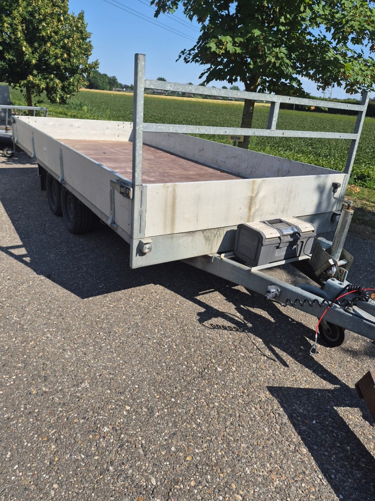Vlemmix Plateauwagen 4x180, 2700 kg, Ophalen of Verzenden
