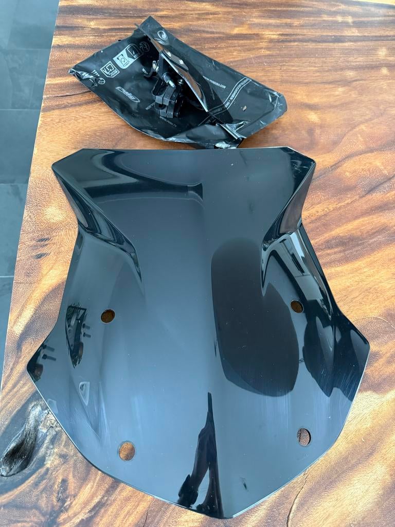 Donker windscherm BMW R1250 GS / GSA met verstelbare spoiler, Motoren, Ophalen of Verzenden, Gebruikt