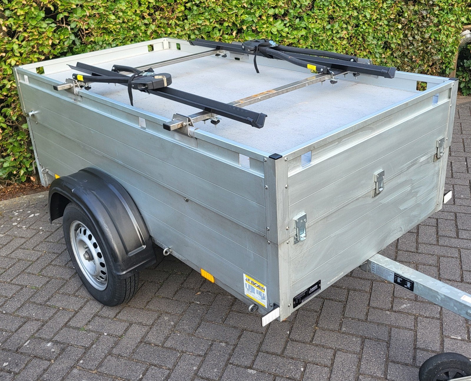 Anssems GT750 Bagagewagen 201x101x48 + fietsendragers, Auto diversen, Aanhangers en Bagagewagens, Ophalen, Gebruikt