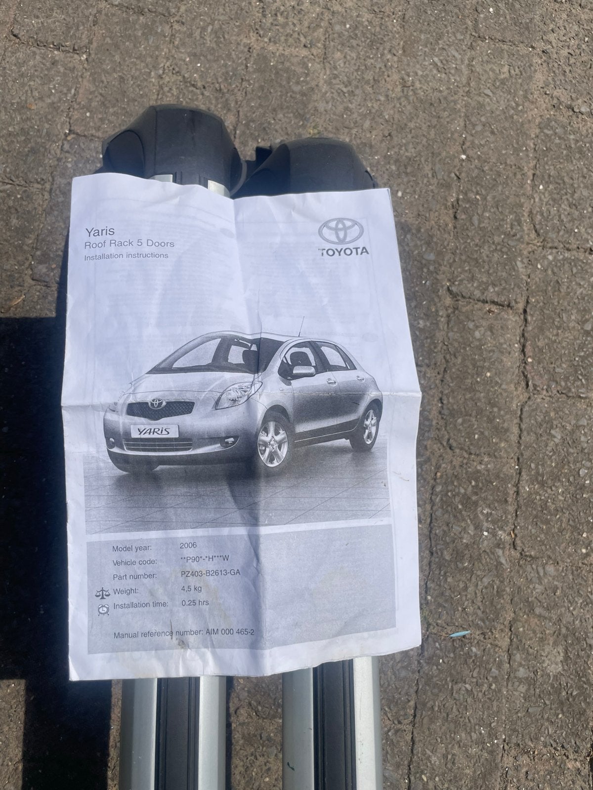 Toyota Yaris dakdragers (2008, 5-deurs), Ophalen of Verzenden, Gebruikt