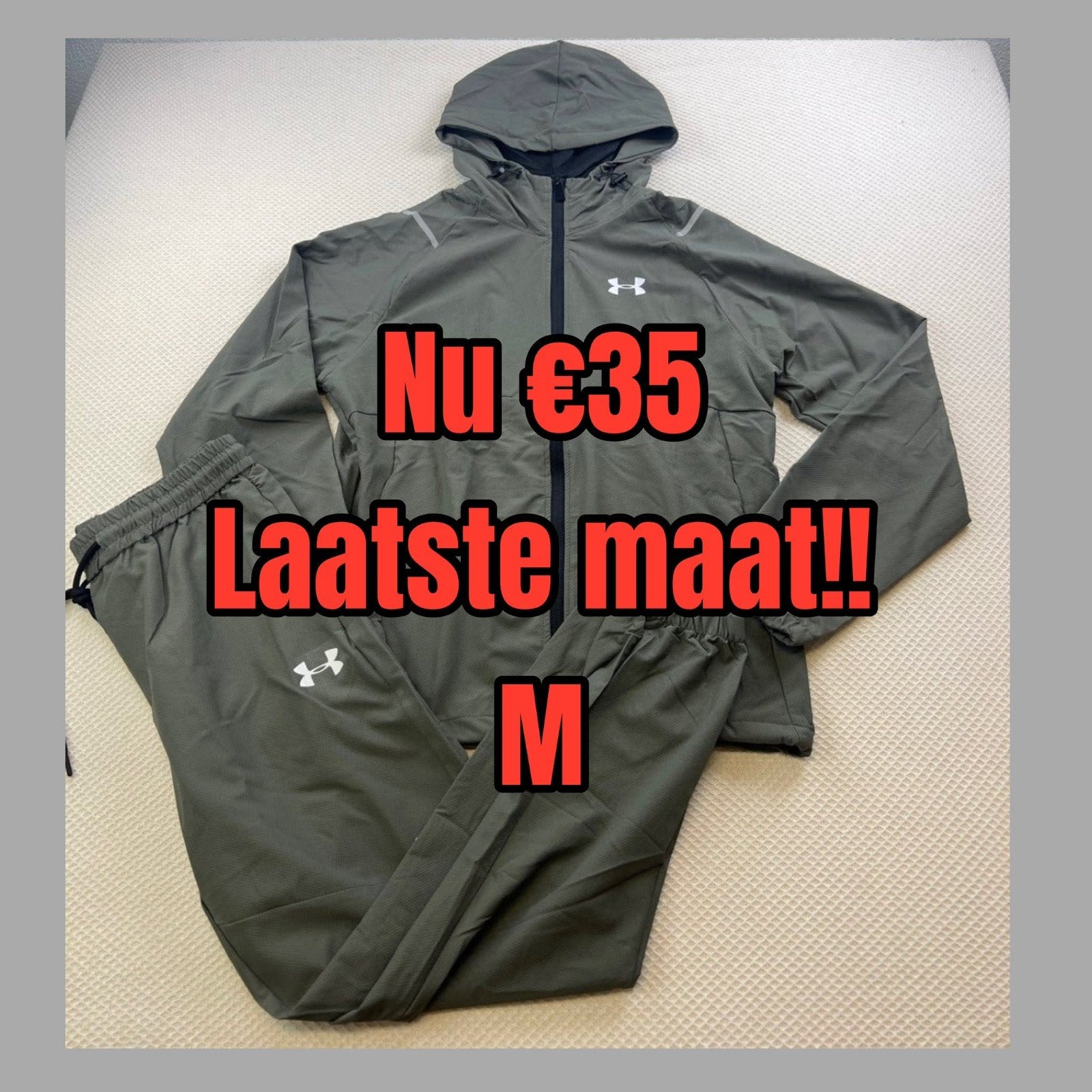 Under Armour trainingspak - Laatste maat M, Maat 48/50 (M), Under Armour, Nieuw, Ophalen of Verzenden