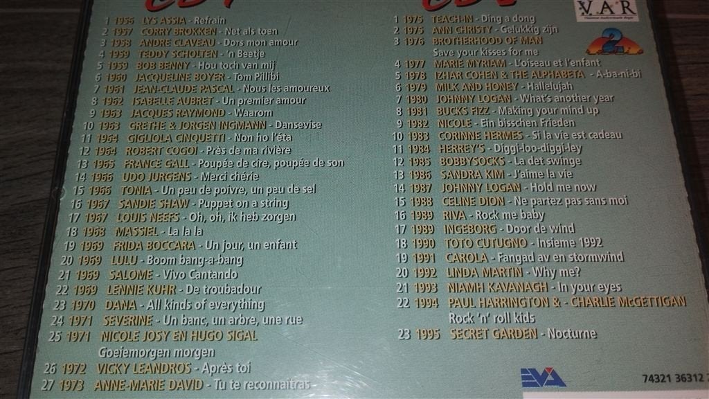 De Pre Historie - 40 Jaar Songfestival [2 CD], Ophalen of Verzenden, Zo goed als nieuw, Nederlandstalig